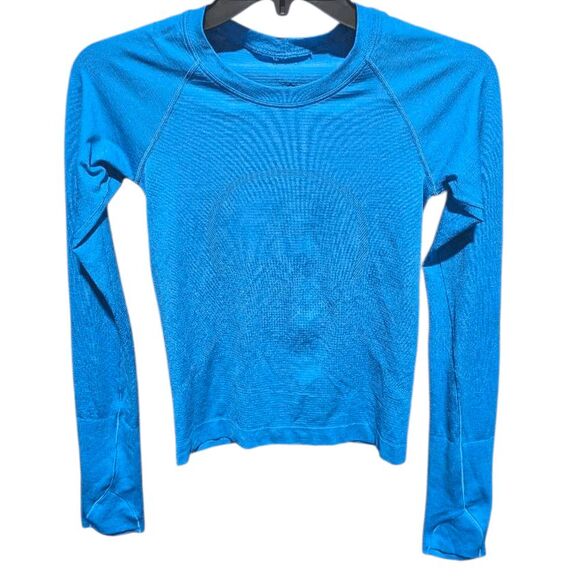 LULULEMON ATHLETICA Swiftly Tech Long Sleeve 2.0 'Race Length ' Size 2 - Picture 3 of 4